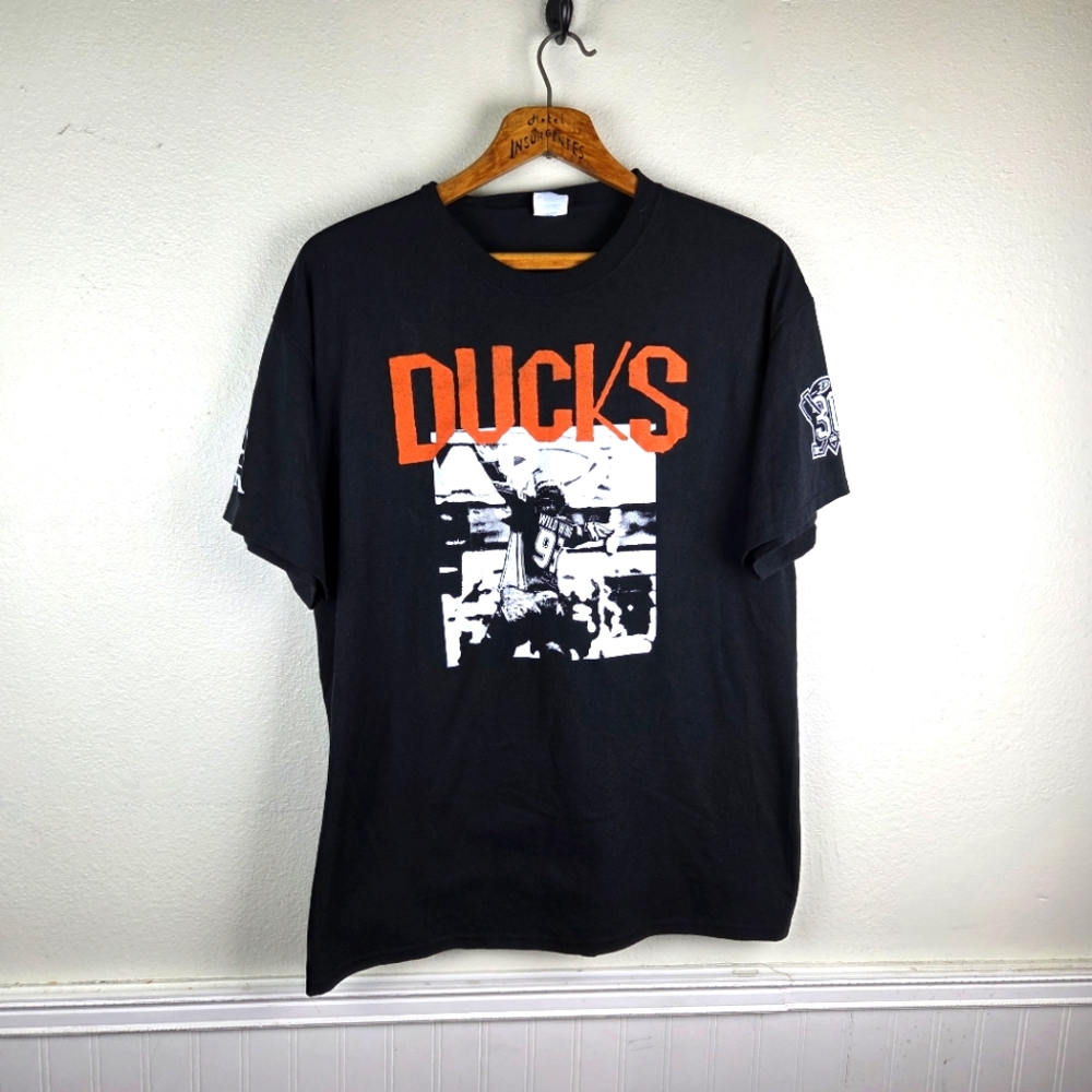 Men's Vintage Honda Ducks Wild Wing 1993 Black Graphic T-Shirt Size XL